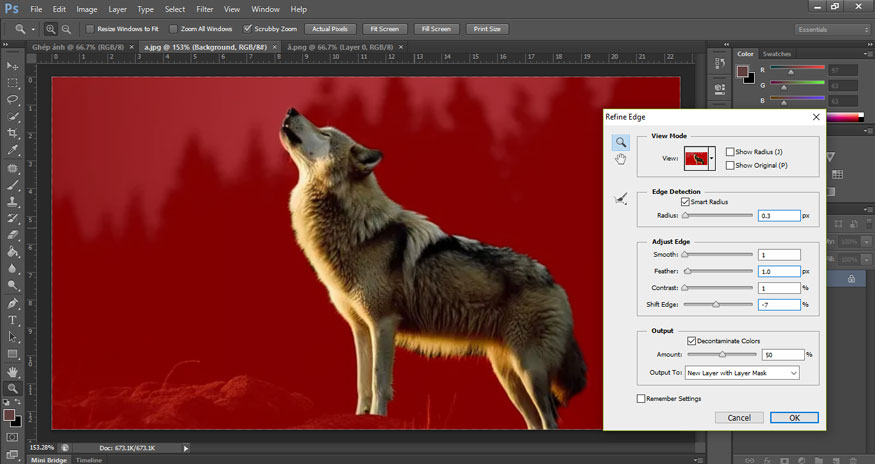 select New Layer with Layer Mask and then click OK