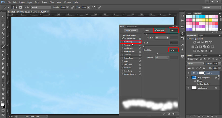 click Scattering