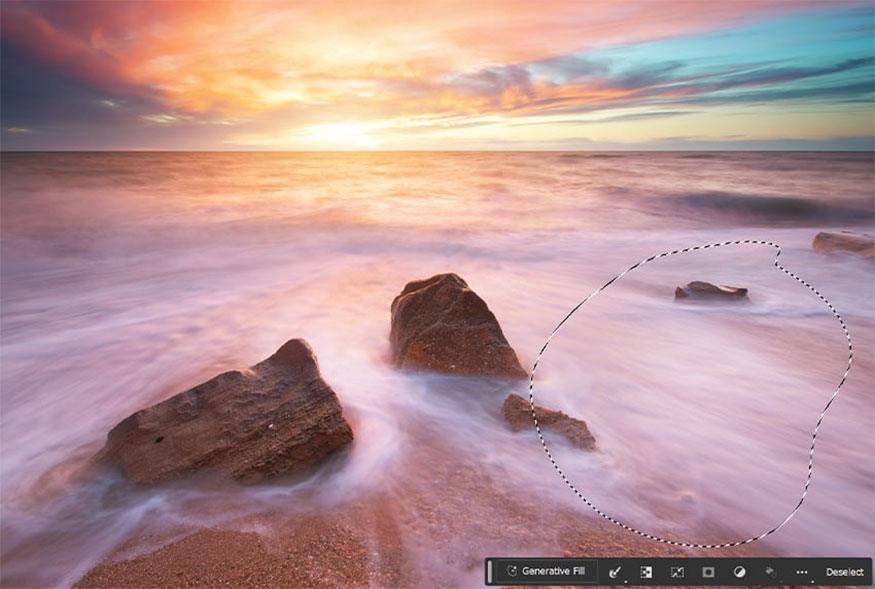 use the Lasso or Rectangular Marquee tool