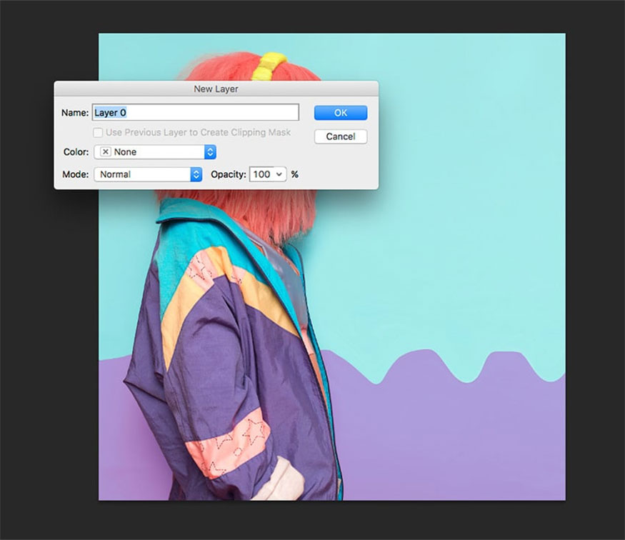 double click on the layer to unlock it